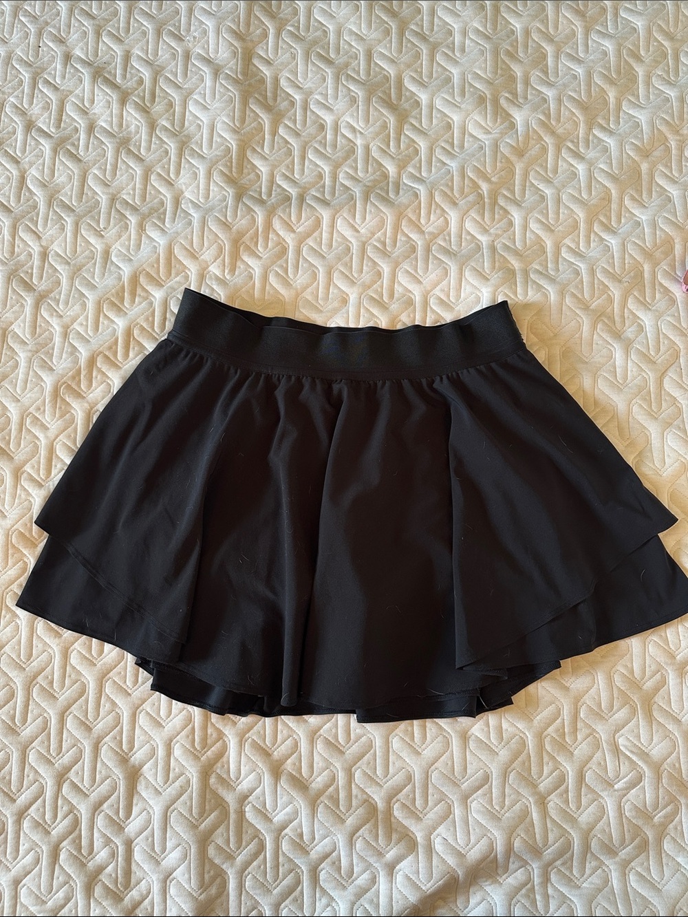 lululemon athletica Black Court Rival Skirt 10 tall